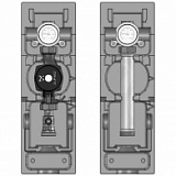 Meibes Насосная группа V-UK 1 1/4" с насосом UPS 32-60, без смесителя, подающая линия слева