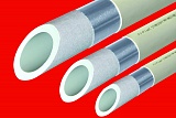 FV-Plast Труба (PP-RCT) Stabioxy 20х2.8 (4м) с алюминиевым слоем без перфорации, 106420