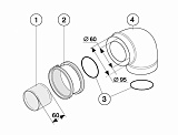 Protherm Коаксиальный уголок 90, 60/100мм / K1D (2842)