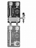 Meibes Насосная группа UK 1" с насосом Grundfos UPS 25-60, т/о 36 пл.