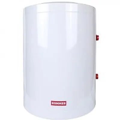Бойлер косвенного нагрева Rommer 100 литров настенный с ТЭНом 2,4 кВт