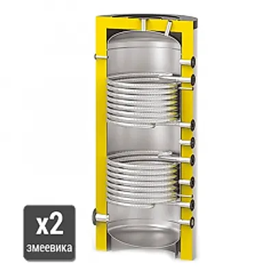 Бойлер косвенного нагрева S-Tank Solar SS DUO 750 с двумя теплообменниками