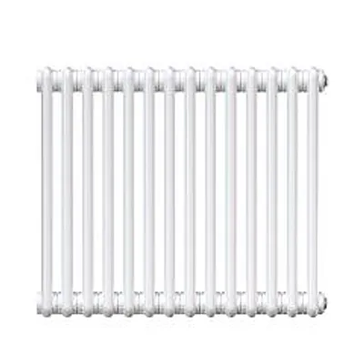 Трубчатый радиатор Rifar Tubog 2057 8 секций цвет белый боковое подключение