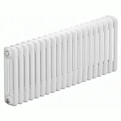 Трубчатый радиатор Rifar Tubog 3037 20 секций цвет белый боковое подключение