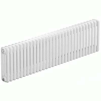 Трубчатый радиатор Rifar Tubog 3037 30 секций цвет белый боковое подключение