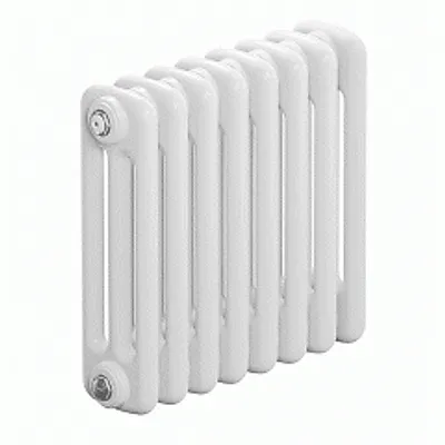 Трубчатый радиатор Rifar Tubog 3037 6 секций цвет белый боковое подключение