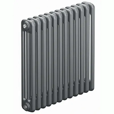 Трубчатый радиатор Rifar Tubog 3057 12 секций цвет титан боковое подключение