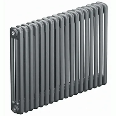 Трубчатый радиатор Rifar Tubog 3057 18 секций цвет титан боковое подключение