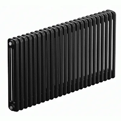 Трубчатый радиатор Rifar Tubog 3057 24 секции цвет антрацит боковое подключение