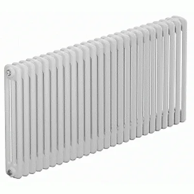 Трубчатый радиатор Rifar Tubog 3057 26 секций цвет белый боковое подключение
