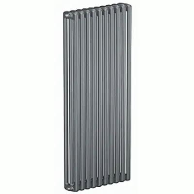 Трубчатый радиатор Rifar Tubog 3180 10 секций цвет титан боковое подключение