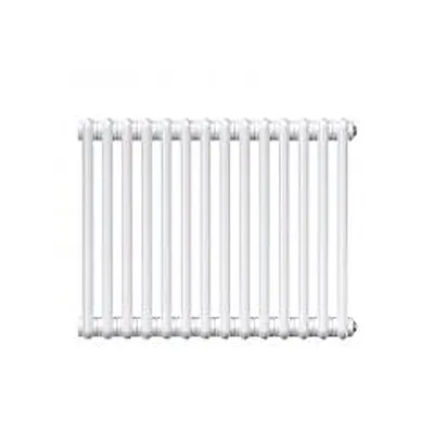 Трубчатый радиатор Rifar Tubog 2057 16 секций цвет белый нижнее подключение