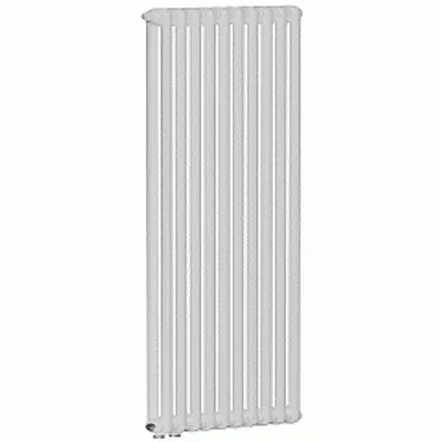 Трубчатый радиатор Rifar Tubog 2180 10 секций цвет белый нижнее подключение