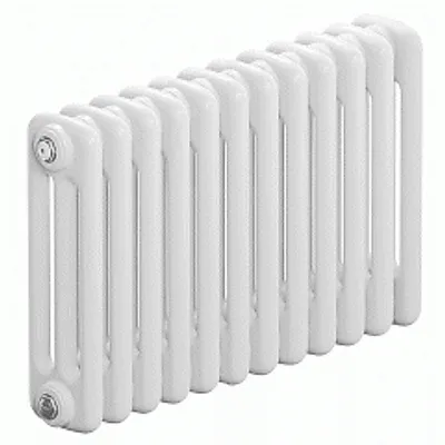 Трубчатый радиатор Rifar Tubog 3037 12 секций цвет белый нижнее подключение