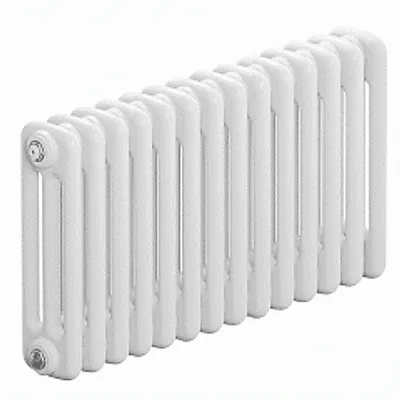 Трубчатый радиатор Rifar Tubog 3037 14 секций цвет белый нижнее подключение