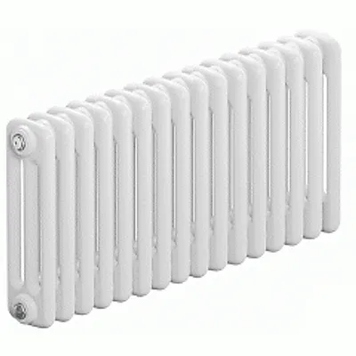 Трубчатый радиатор Rifar Tubog 3037 16 секций цвет белый нижнее подключение