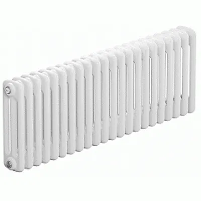 Трубчатый радиатор Rifar Tubog 3037 22 секций цвет белый нижнее подключение