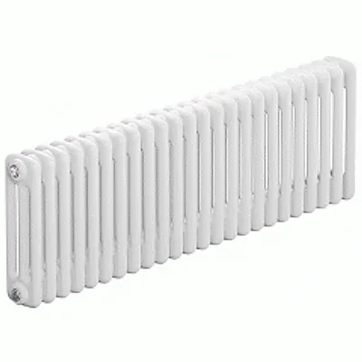 Трубчатый радиатор Rifar Tubog 3037 24 секций цвет белый нижнее подключение