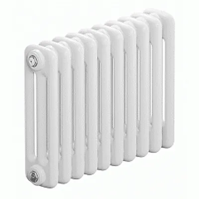 Трубчатый радиатор Rifar Tubog 3037 10 секций цвет белый нижнее подключение