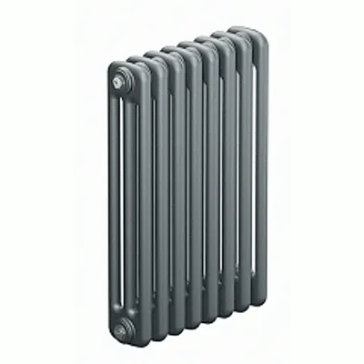 Трубчатый радиатор Rifar Tubog 3057 8 секций цвет титан нижнее подключение