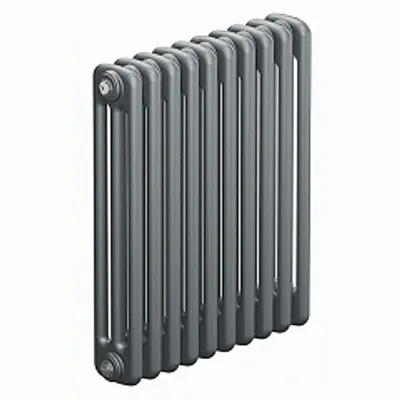 Трубчатый радиатор Rifar Tubog 3057 10 секций цвет титан нижнее подключение