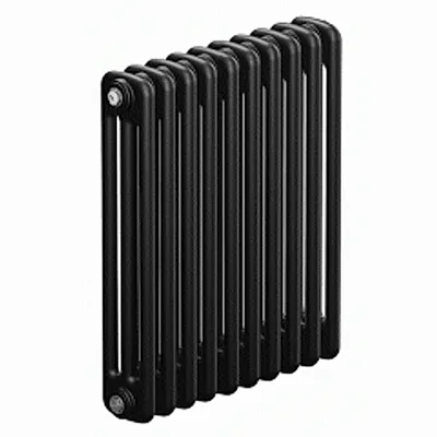 Трубчатый радиатор Rifar Tubog 3057 10 секций цвет антрацит нижнее подключение