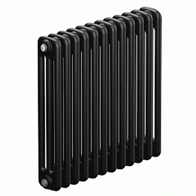 Трубчатый радиатор Rifar Tubog 3057 12 секций цвет антрацит нижнее подключение