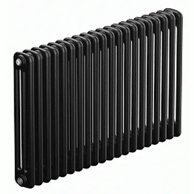 Трубчатый радиатор Rifar Tubog 3057 20 секций цвет антрацит нижнее подключение