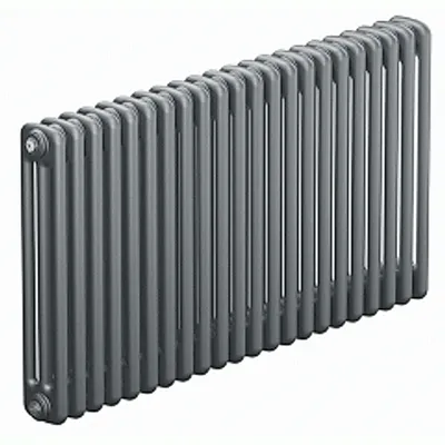 Трубчатый радиатор Rifar Tubog 3057 22 секции цвет титан нижнее подключение