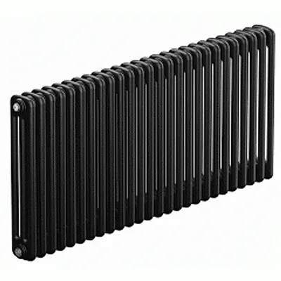 Трубчатый радиатор Rifar Tubog 3057 26 секций цвет антрацит нижнее подключение