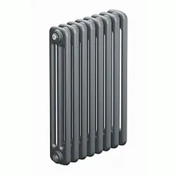 Трубчатый радиатор Rifar Tubog 3057 8 секций цвет титан боковое подключение