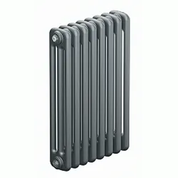 Трубчатый радиатор Rifar Tubog 3057 6 секций цвет титан нижнее подключение