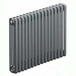 Трубчатый радиатор Rifar Tubog 3057 16 секций цвет титан нижнее подключение