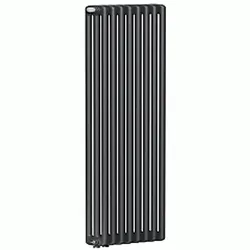 Трубчатый радиатор Rifar Tubog 3180 8 секций цвет титан нижнее подключение