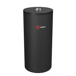 Бойлер косвенного нагрева KRATS 100 Comfort (нерж.,объем ГВС 83,5л, произв.735л/час при 40°C) черный