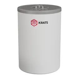 Бойлер косвенного нагрева KRATS 160 Comfort (нерж.,объем ГВС 112л, произв.922л/час при 40°C) отверстие под ТЭН G 1 1/2 белый