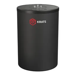 Бойлер косвенного нагрева KRATS 160 Comfort (нерж.,объем ГВС 112л, произв.922л/час при 40°C) отверстие под ТЭН G 1 1/2 черный подвесной