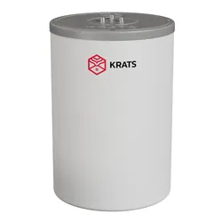 Бойлер косвенного нагрева KRATS 160 PREMIUM (нерж.,объем ГВС 112л, произв.922л/час при 40°C) отверстие под ТЭН G 1 1/2